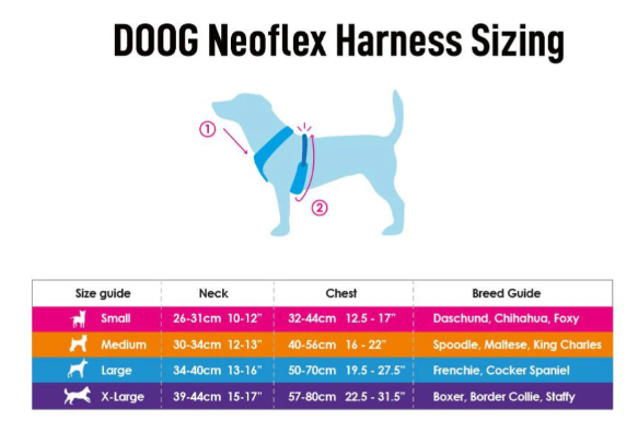 DOOG PLUTO HARNESS SMALL