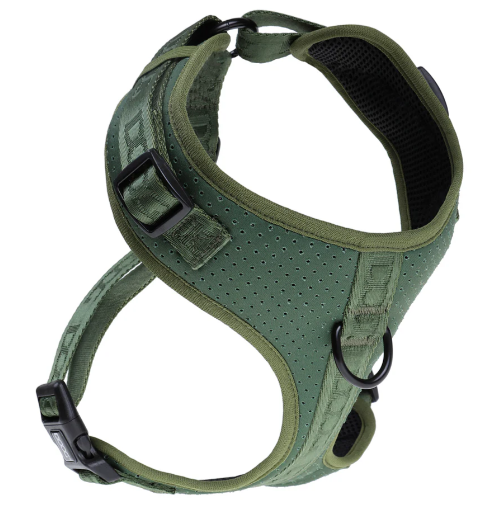 DOOG NEOSPORT NEOPRENE HARNESS GREEN MEDIUM