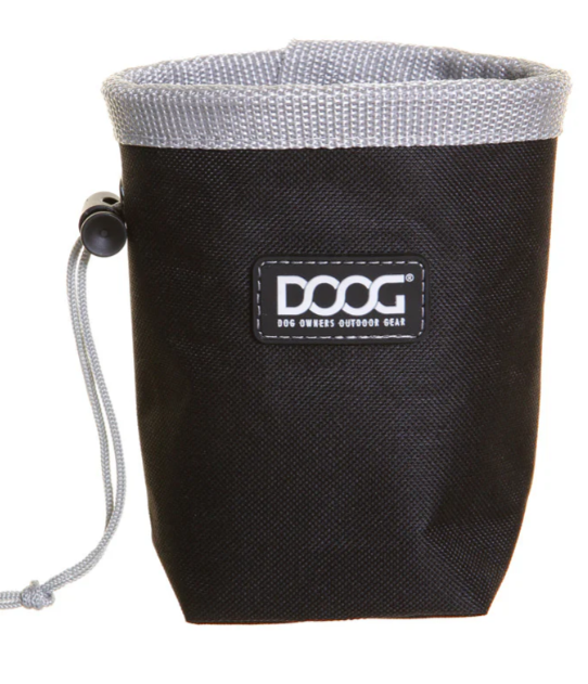 DOOG TREAT & TRAINING POUCH BLACK/GREY SMALL