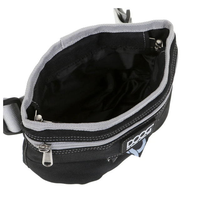 DOOG TREAT & TRAINING POUCH BLACK/GREY LARGE