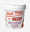 DOG YOG SNOOPY BIRTHDAY CAKE 120ML