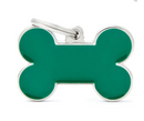 MY FAMILY HANDMADE BASIC LARGE GREEN BONE