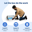 PETSAFE SCOOP FREE CLASSIC SELF CLEANING LITTER BOX