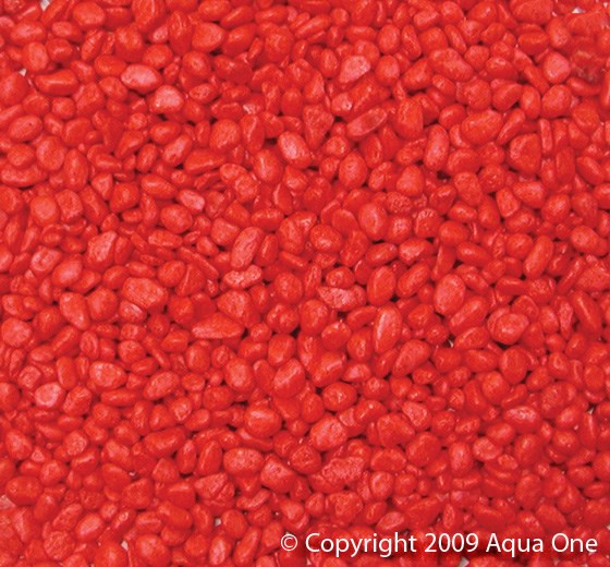 GRAVEL SCARLET RED 1KG 7MM