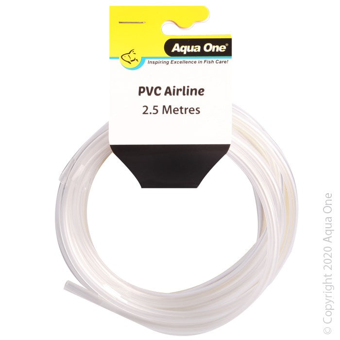 AQUA ONE AIR LINE PVC 2.5M CLEAR