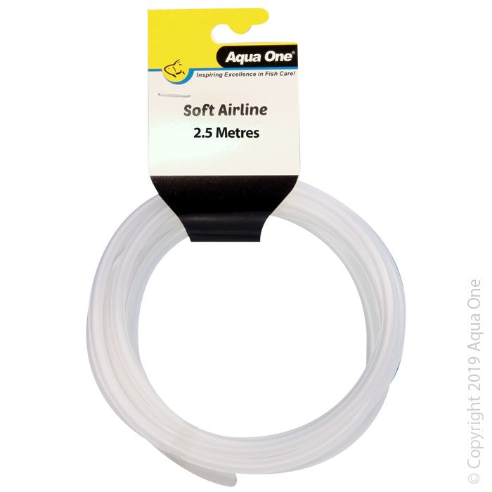 AQUA ONE AIR LINE SOFT TUBING 2.5M