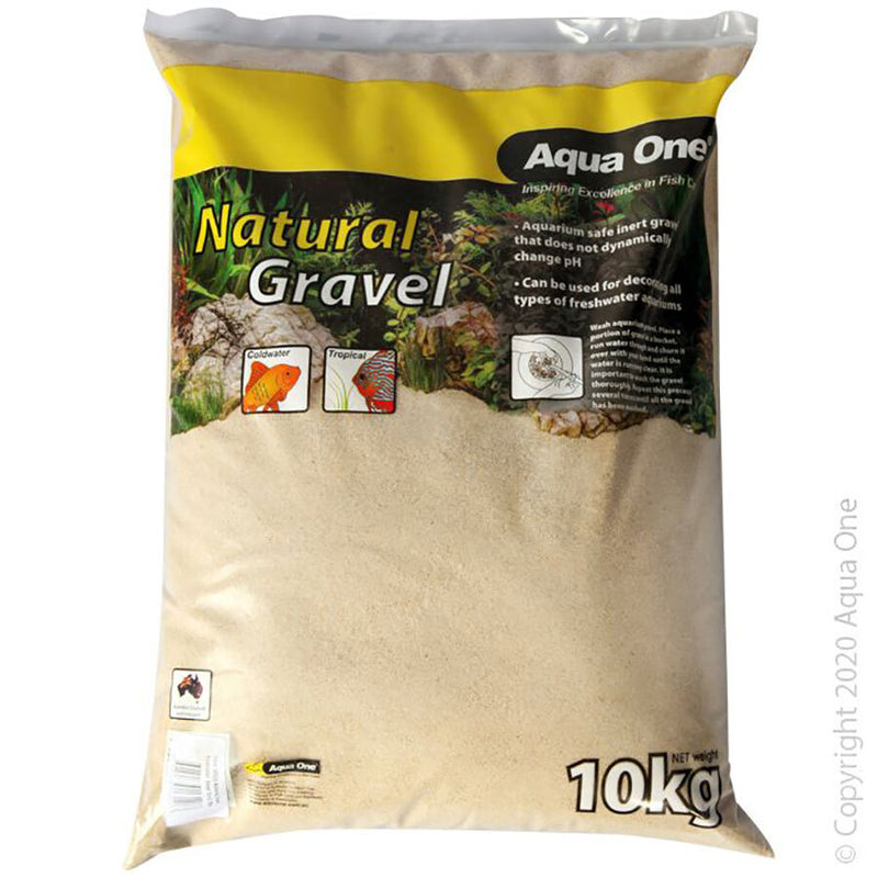 AQUA ONE NATURAL RIVER SAND 10KG