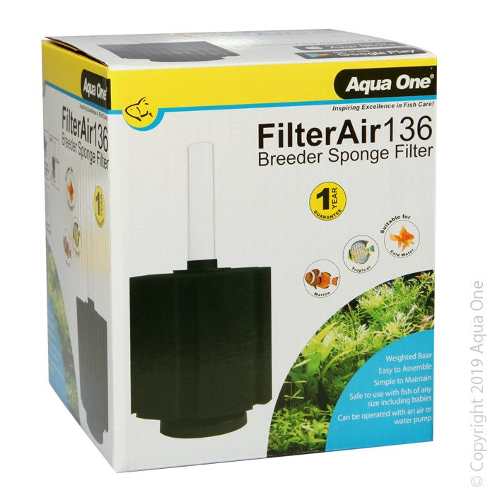 AQUA ONE FILTER AIR 136 AIR FILTER