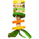 VEGGIE ROPE AND STRAW CHEW HANGING HULA 19CM