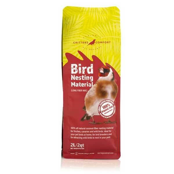 CRITTERS COMFORT BIRD NESTING MATERIALS 2L