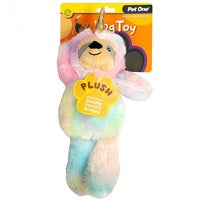 DOG TOY PLUSH SQUEAKY RAINBOW SLOTH UNICORN 35