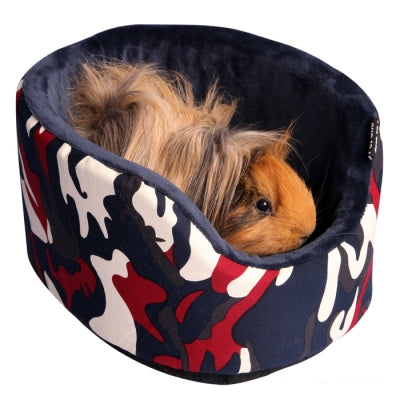 PET ONE SMALL ANIMAL OVAL 30X25X15CM NAVY CAMO