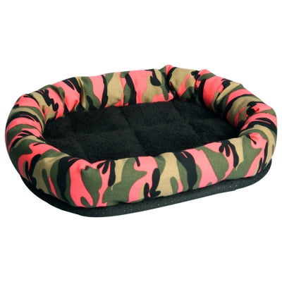 PET ONE SMALL ANIMAL LOUNGER 30X25CM PINK CAMO