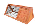 PET ONE RABBIT HUTCH WOODEN TRIANGLE SML