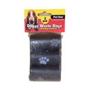DOGGY WASTE BAGS BIODEGRADABLE 3PK