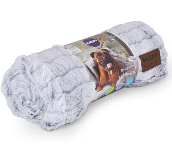 KAZOO REVERSIBLE DOG BLANKET CLOUD