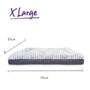 KAZOO CLOUD COMFORT BED GREY XLARGE