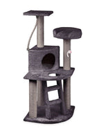 KAZOO CORNER 3 LEVEL SCRATCHER CHARCOAL