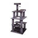 KAZOO 5 LEVEL PLAYGROUND SCRATCHER CHARCOAL