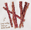 KAZOO PRIME CUTS BRAIDED BEEF STICKS 20CM 6PK
