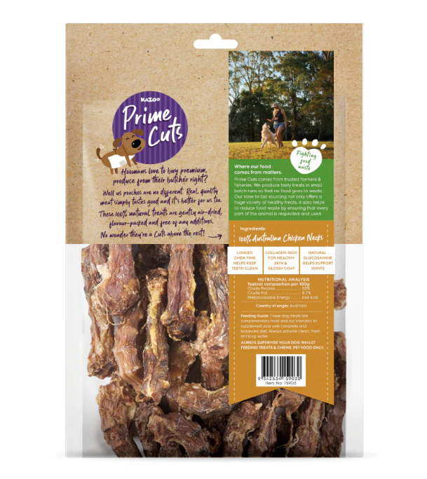 KAZOO PRIME CUTS CHICKEN NECKS 500G