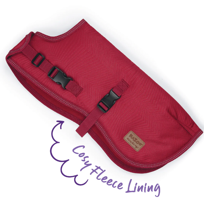 KAZOO ADVENTURE COAT CHERRY SMALL 40.0CM