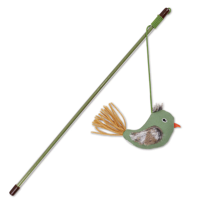 Kazoo Fantail Bird Want Cat Toy