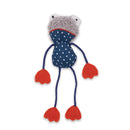 KAZOO FLOPPY FROG CAT TOY