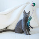 KAZOO RIPPLE FISH WAND CAT TOY