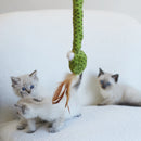 KAZOO SPOTTY SNAKE WAND CAT TOY