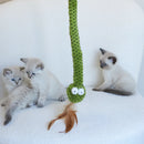 KAZOO SPOTTY SNAKE WAND CAT TOY