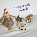 KAZOO VELCRO WORM CAT TOY