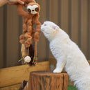 KAZOO LONG LEGGED SLOTH CAT TOY