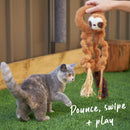 KAZOO LONG LEGGED SLOTH CAT TOY