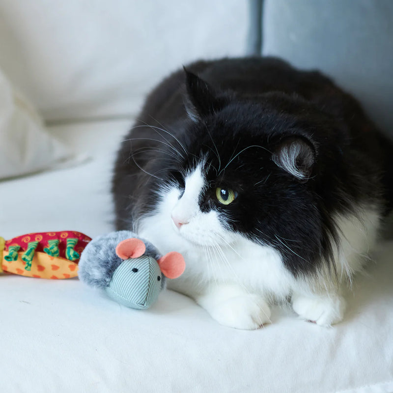 KAZOO NOISY MOUSE CAT TOY