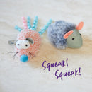 KAZOO PINKY MOUSE CAT TOY