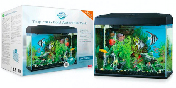 blue planet fish tank filter box BLUE PLANET CLASSIC 70L