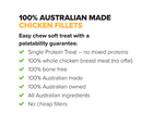 PRIME100 CHICKEN FILLET TREATS 100G