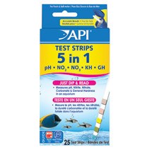 API QUICK TESTING 5 IN 1 STRIP 25PK