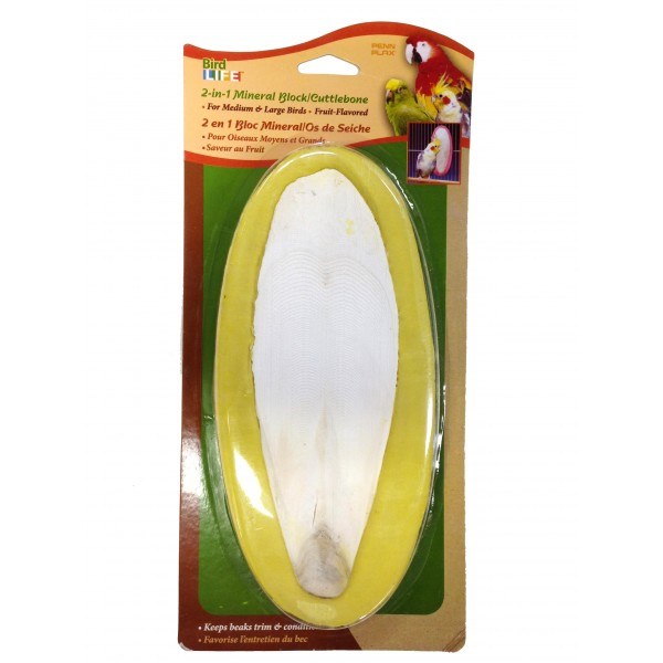 MINERAL TREAT W/CUTTLEBONE BANANA/BERRY 2PK