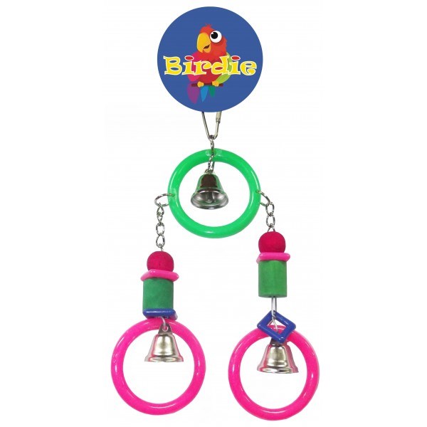 BIRDIE SMALL 3 RINGS W/BLOCKS & 3BELL