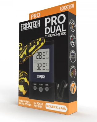 ECO TECH DUAL PROBE DIGITAL THERMOMETER