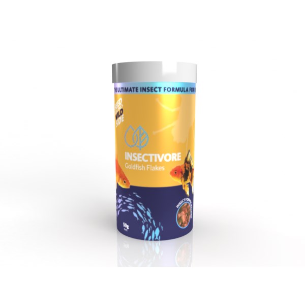 INSECTIVORE GOLDFISH FLAKE FOOD 50GM