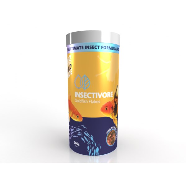 INSECTIVORE GOLDFISH FLAKE FOOD 100GM