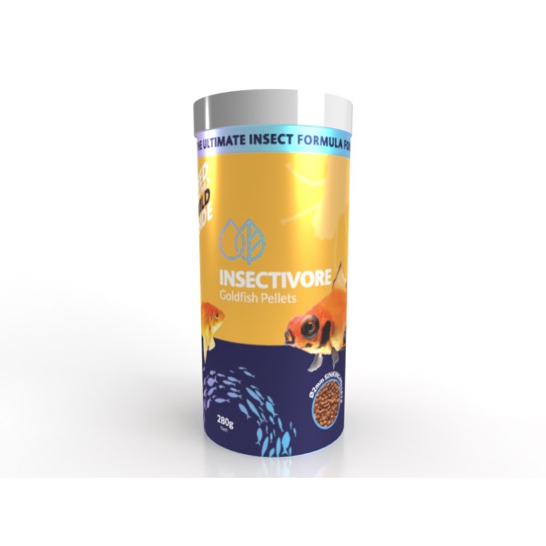 INSECTIVORE GOLDFISH GRANULES 280GM