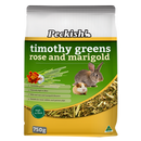 PECKISH TIMOTHY GREENS ROSE & MARIGOLD 750G