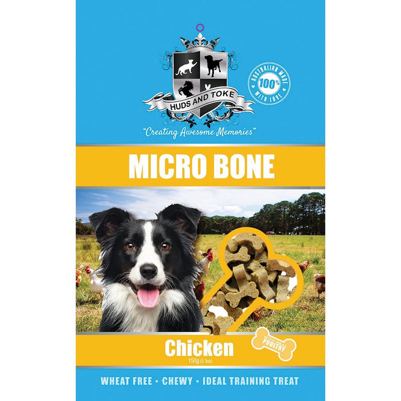 HUDS & TOKE MICRO BONES CHICKEN 150G