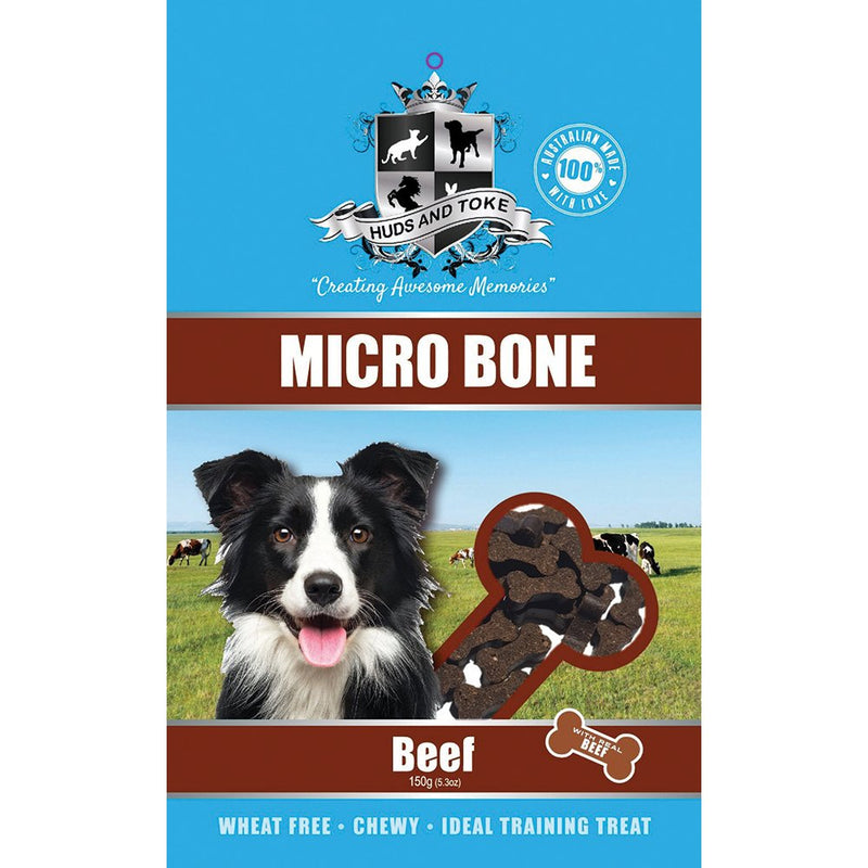 HUDS & TOKE MICRO BONES BEEF 150G