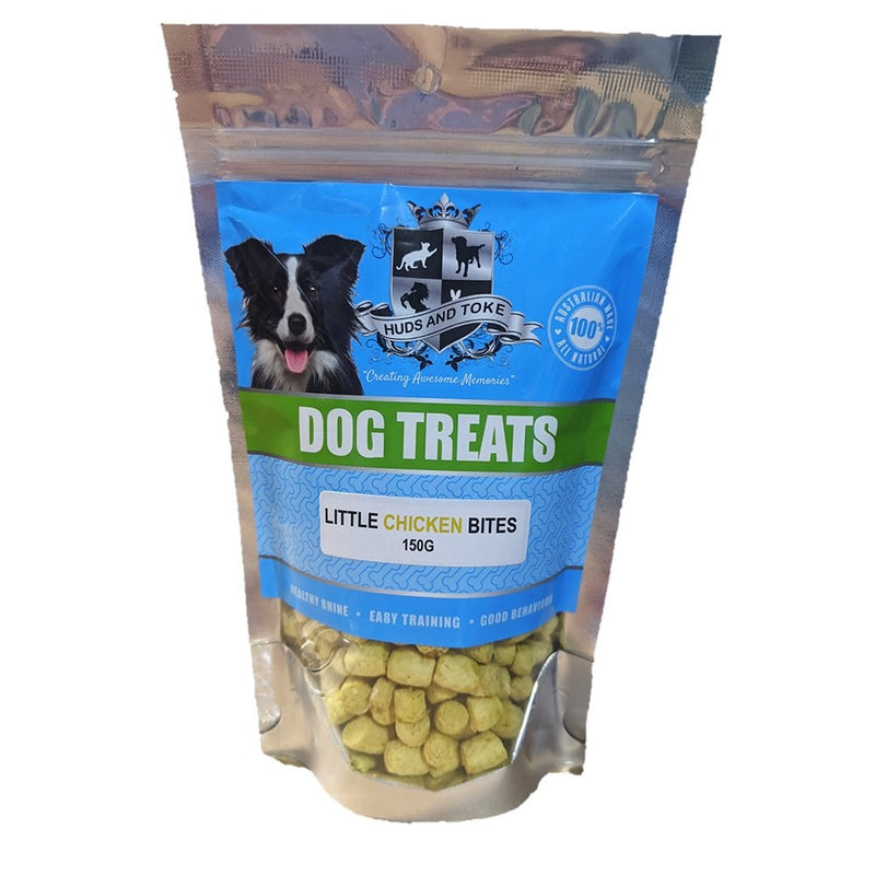 HUDS & TOKE LITTLE CHICKEN BITES 150G