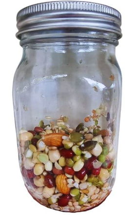 RAW FOR BIRDS SPROUTING JAR 450ML